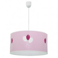 Distribuidor - Lâmpadas Diversas | Colgantes Infantil | COLGANTE GLOBITOS ROSA 1XE27 (REGX35D) Ref: 073493500